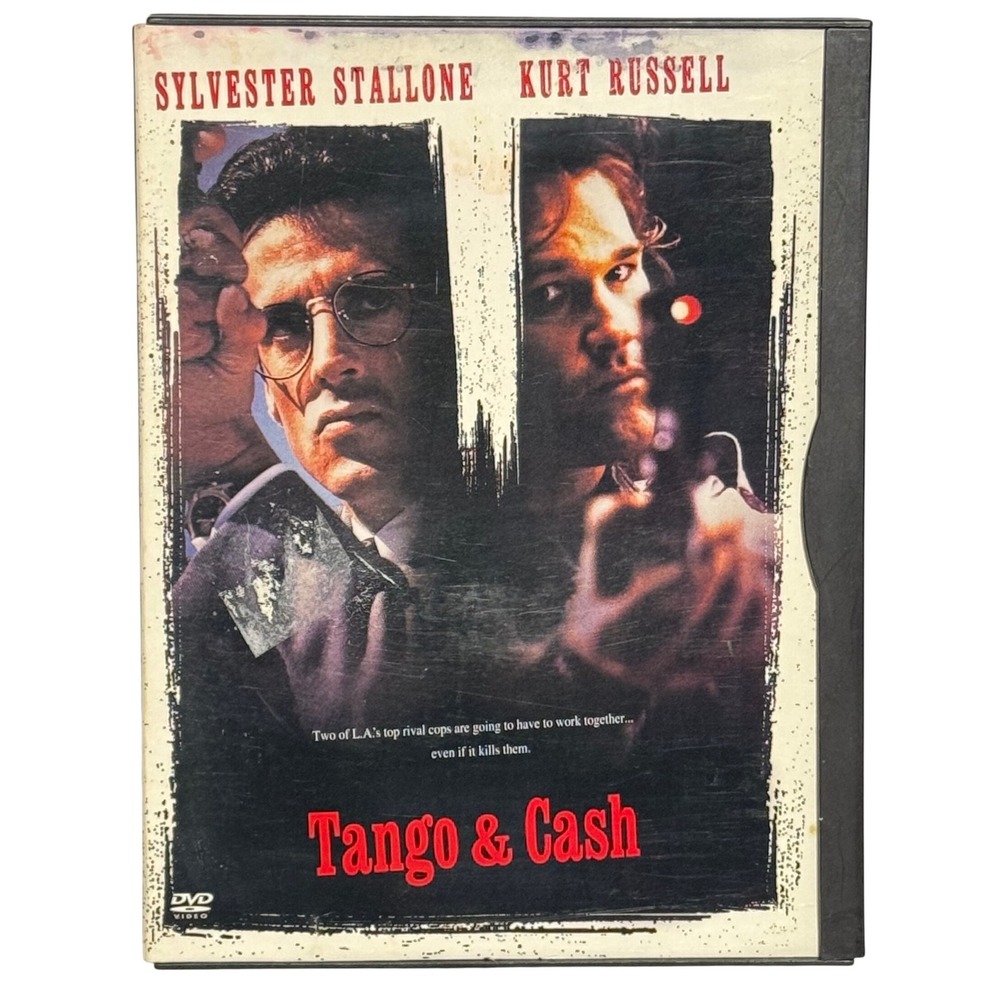Tango‎ & Cash DVD Sylvester Stallone Kurt Russell Warner Snapper Case